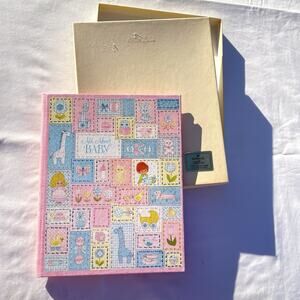 Vintage 70’s Hallmark All About Baby Book Boy Girl New In Box